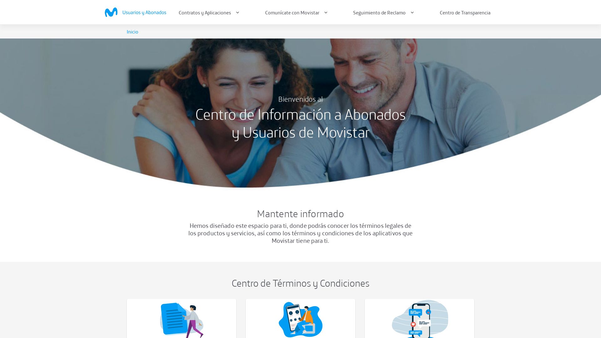 Stato del sito web infoabonados.movistar.com.pe è   ONLINE