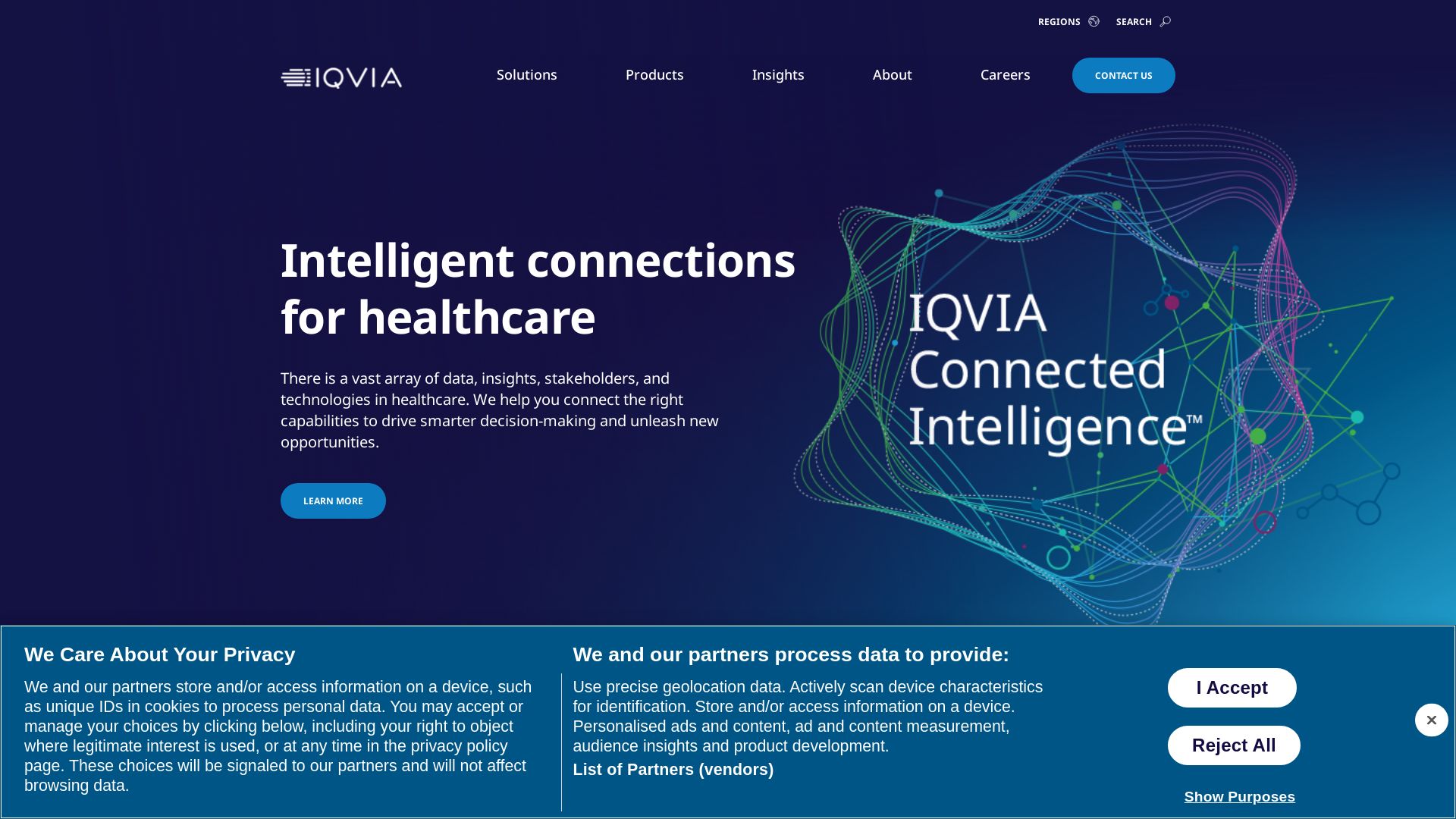 Stato del sito web iqvia.com è   ONLINE