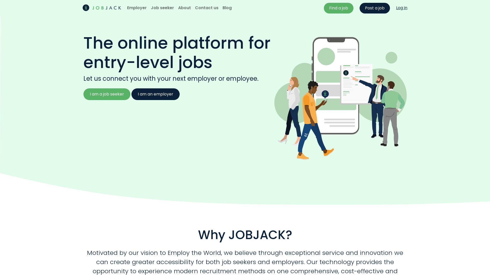 Stato del sito web jobjack.co.za è   ONLINE