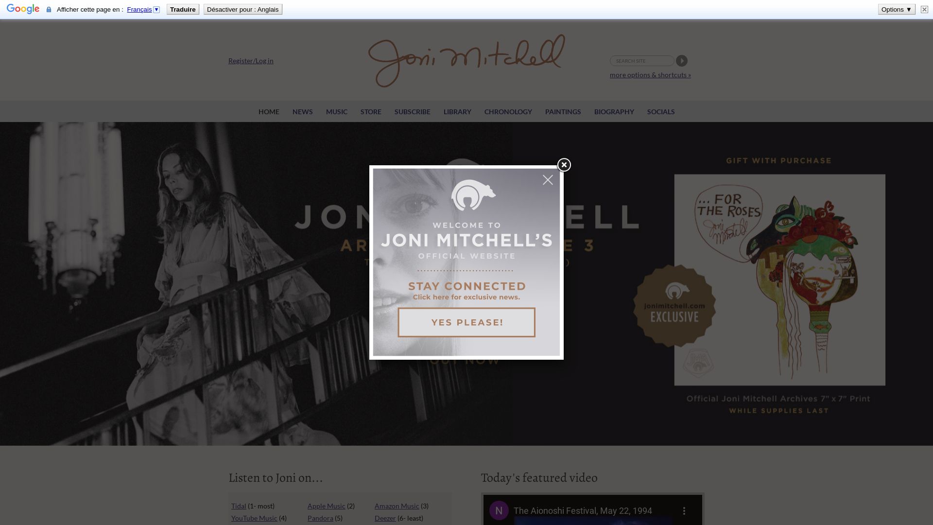 Stato del sito web jonimitchell.com è   ONLINE