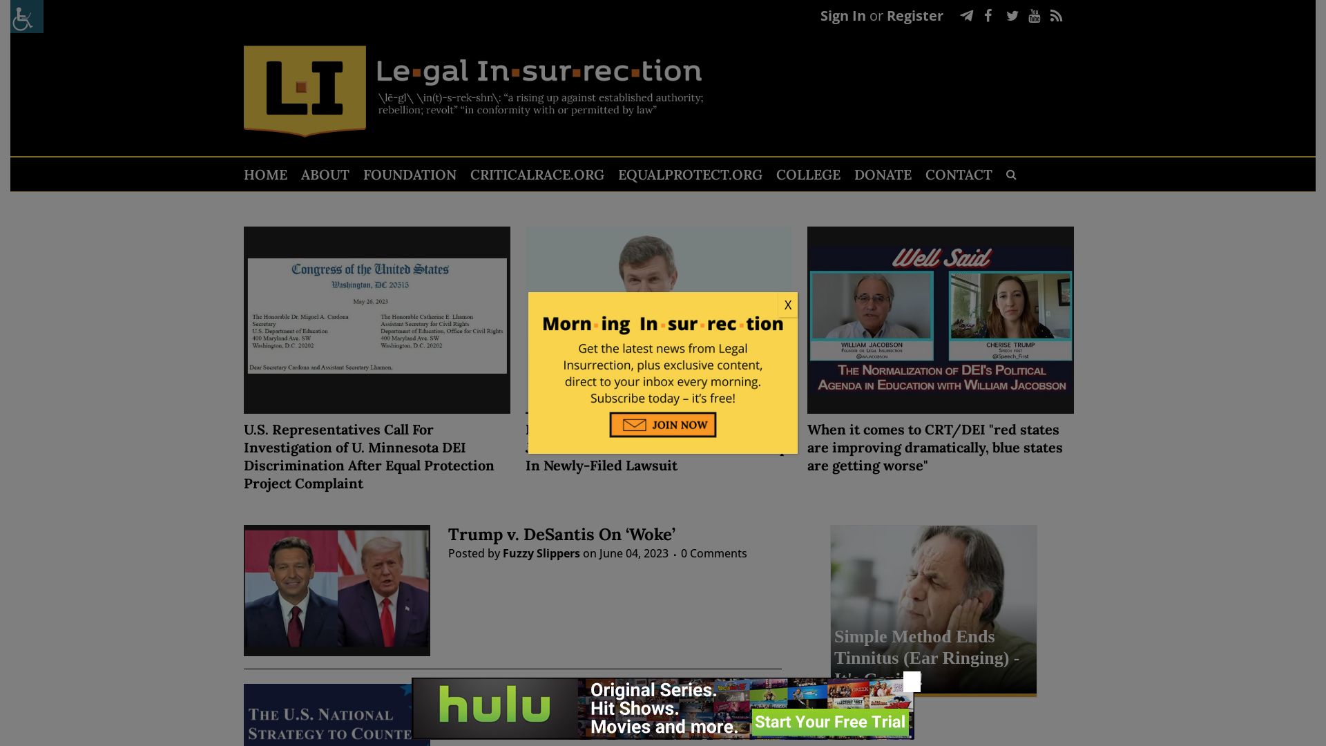 Stato del sito web legalinsurrection.com è   ONLINE