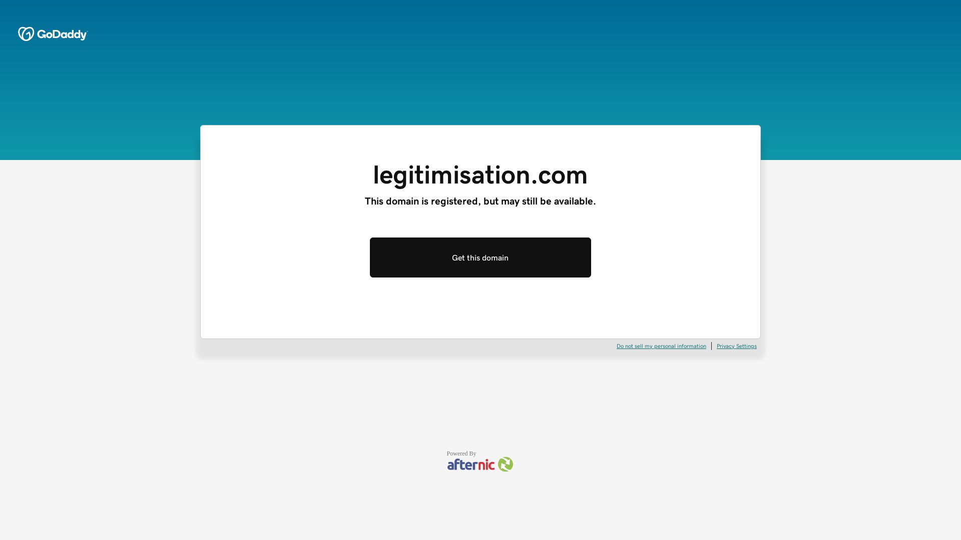 Stato del sito web legitimisation.com è   ONLINE