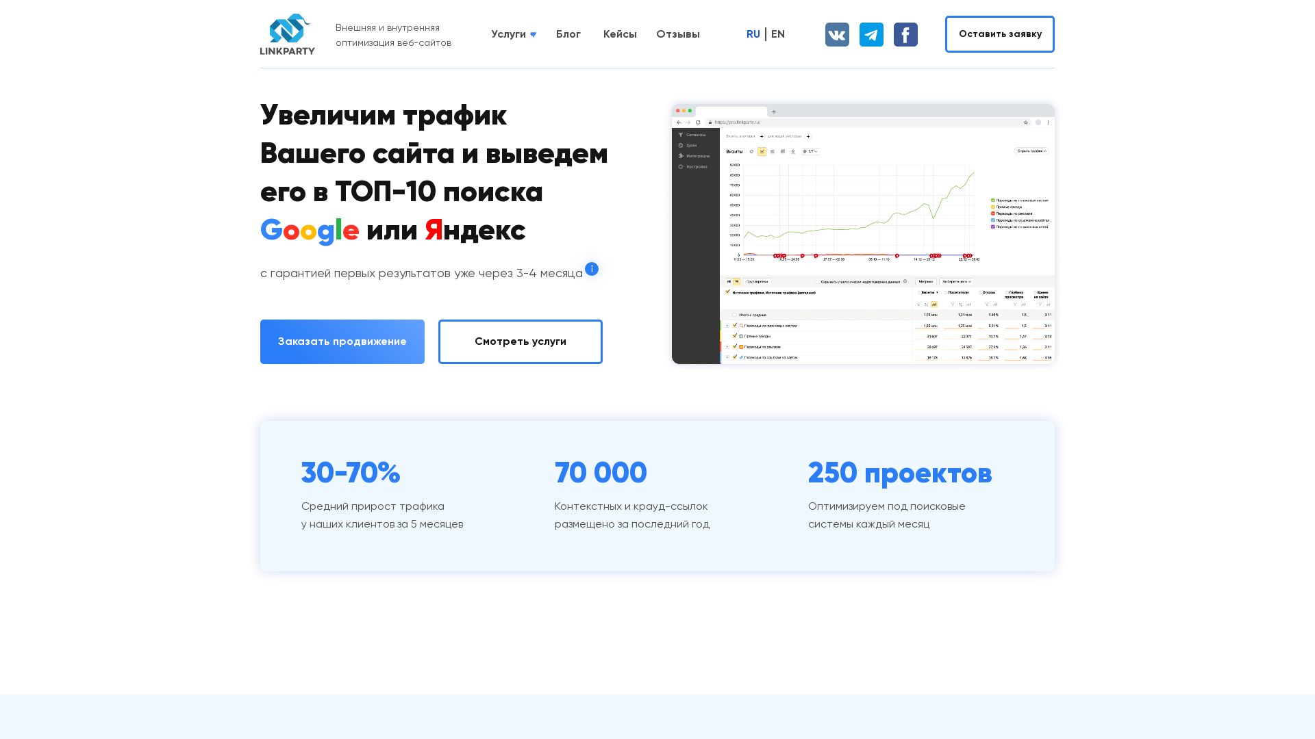 Stato del sito web linkparty.ru è   ONLINE