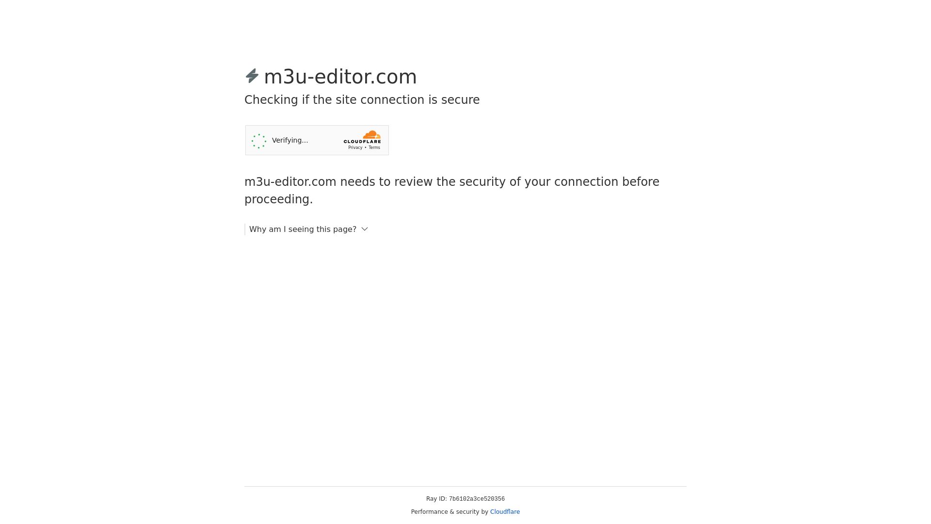 Stato del sito web m3u-editor.com è   ONLINE