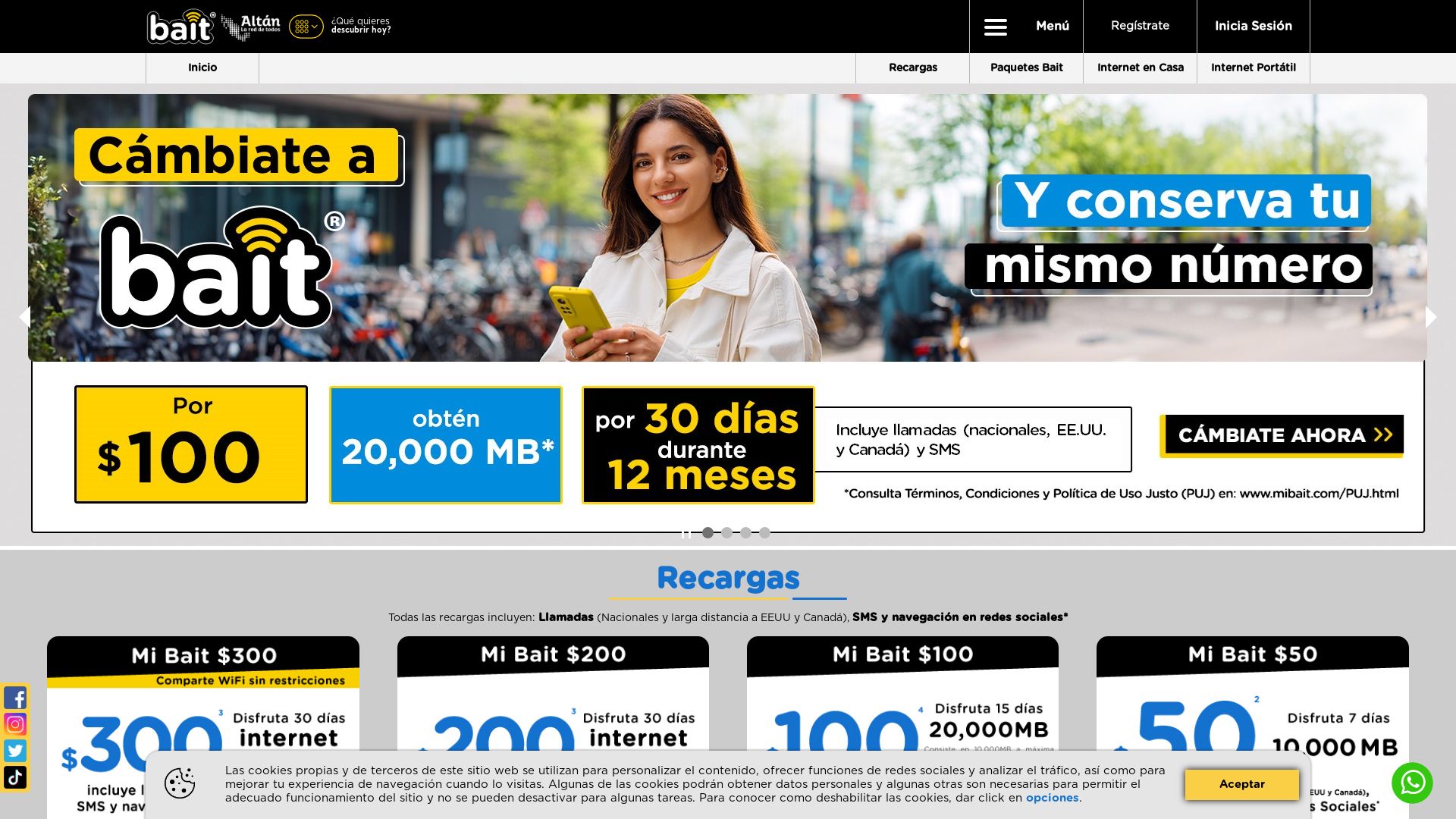 Stato del sito web mibait.com è   ONLINE