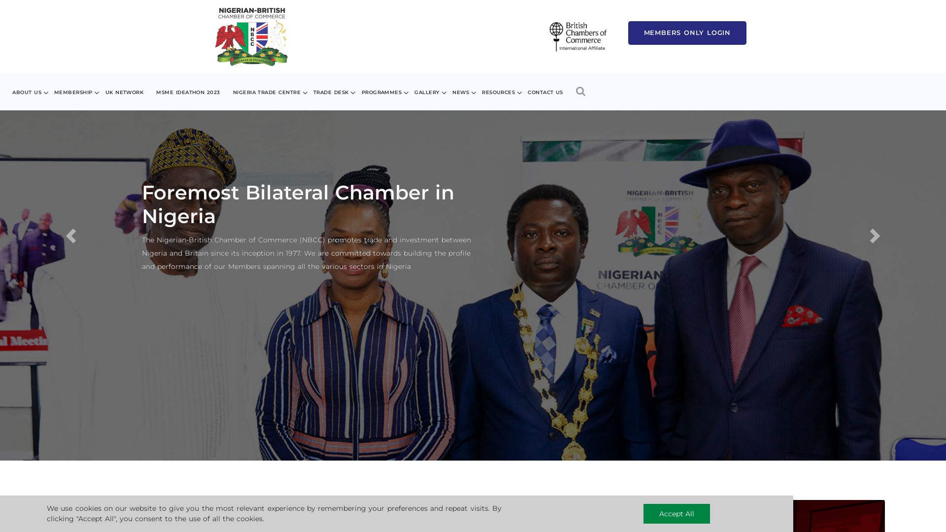 Stato del sito web nbcc.org.ng è   ONLINE