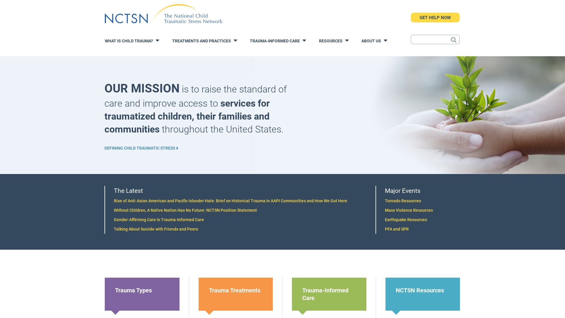 Stato del sito web nctsn.org è   ONLINE