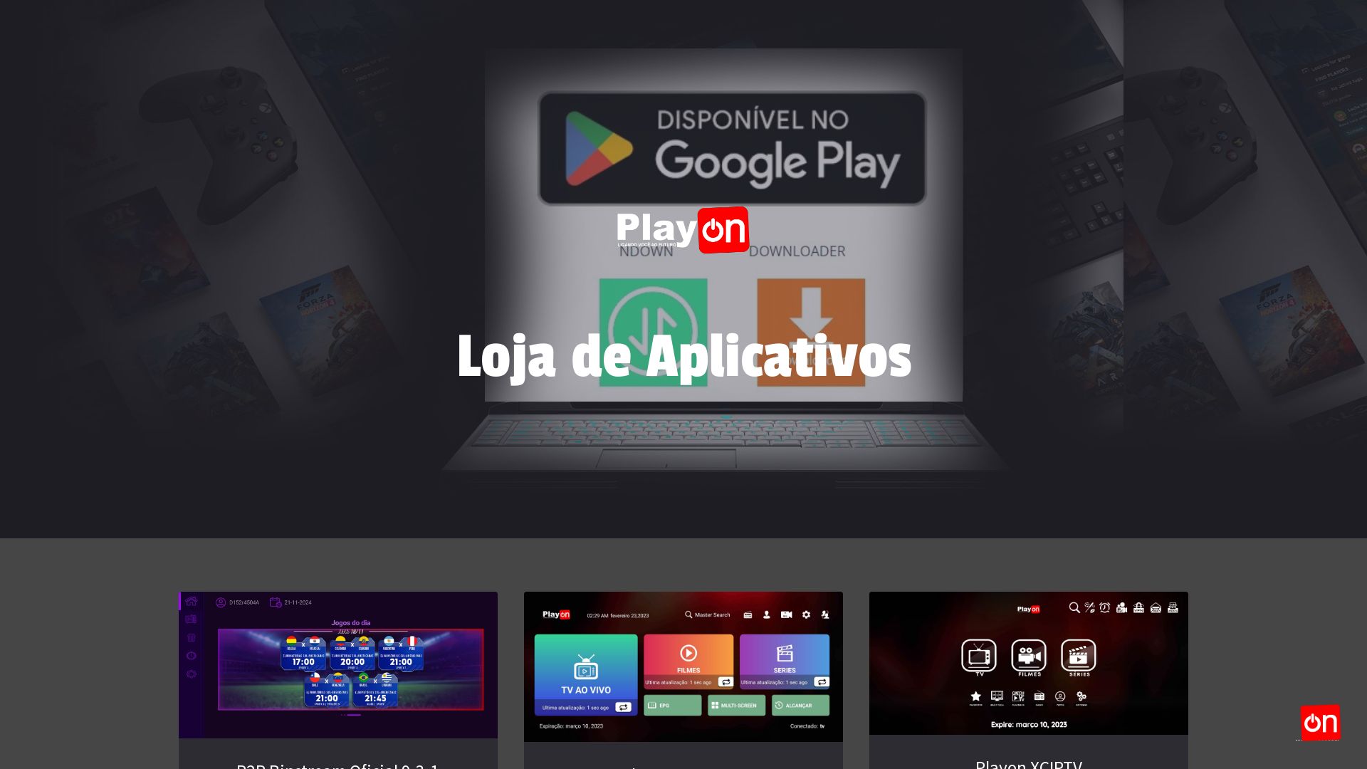 Stato del sito web playontv.shop è   ONLINE