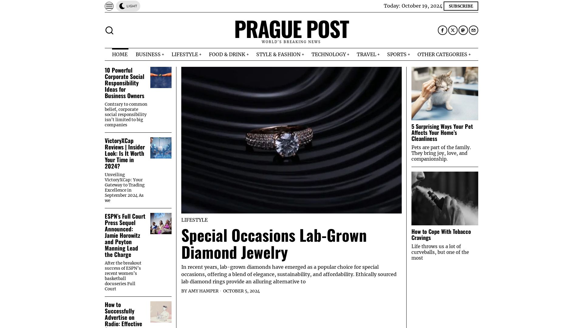 Stato del sito web praguepost.com è   ONLINE