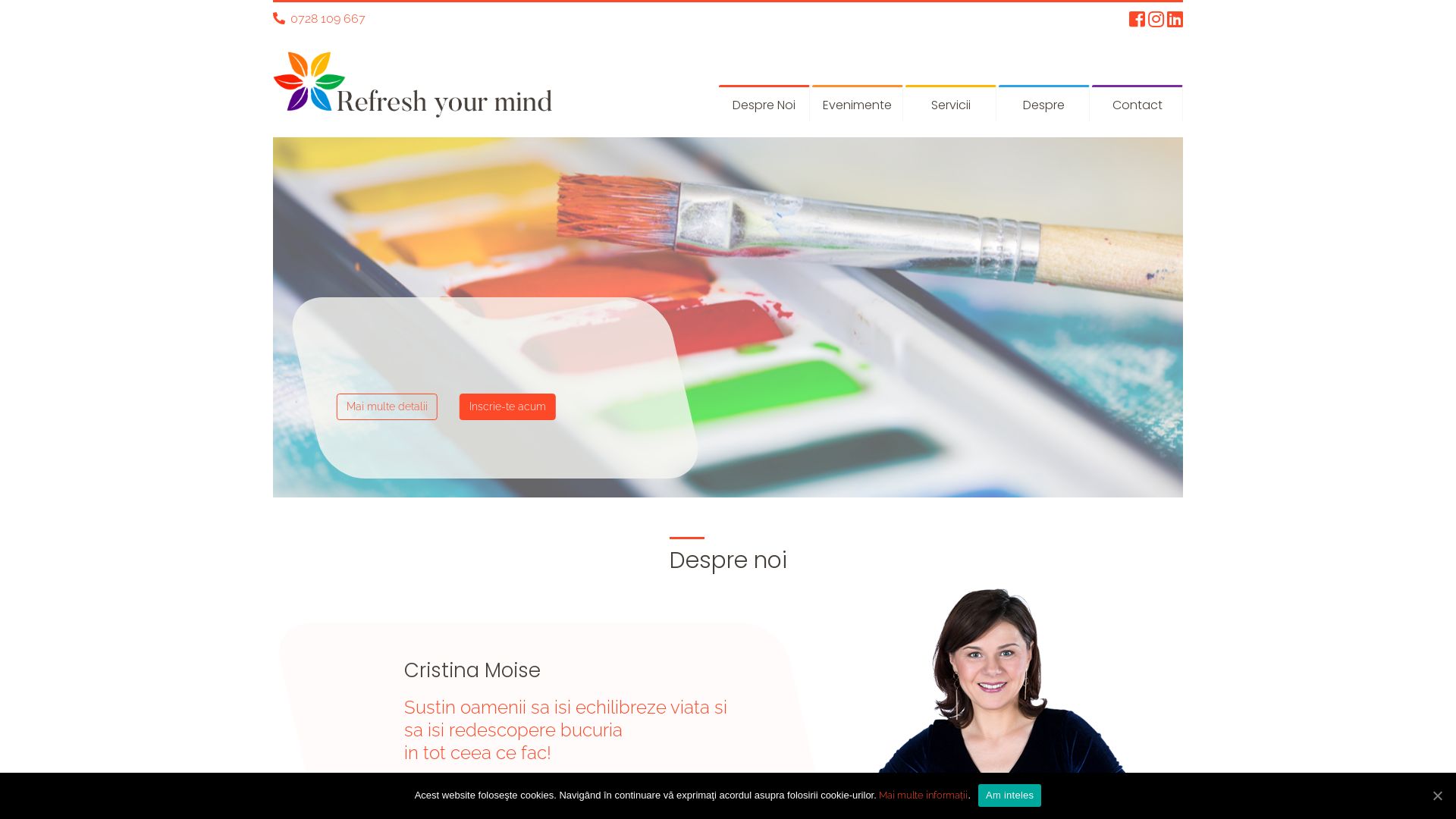 Stato del sito web refreshyourmind.ro è   ONLINE
