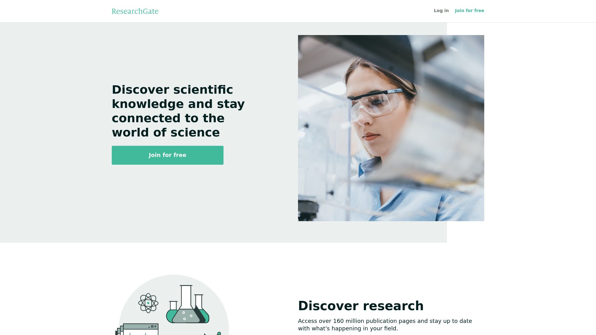 Stato del sito web researchgate.net è   ONLINE