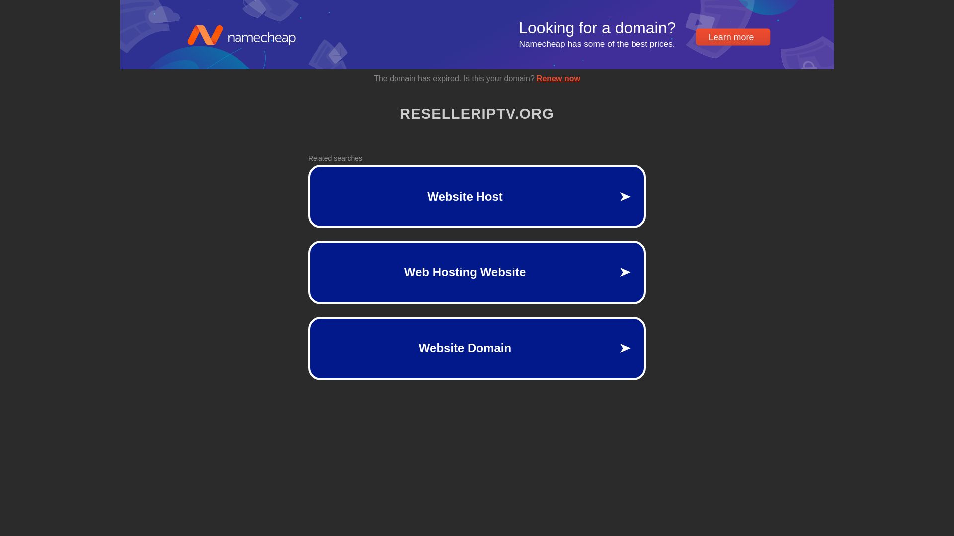 Stato del sito web reselleriptv.org è   ONLINE