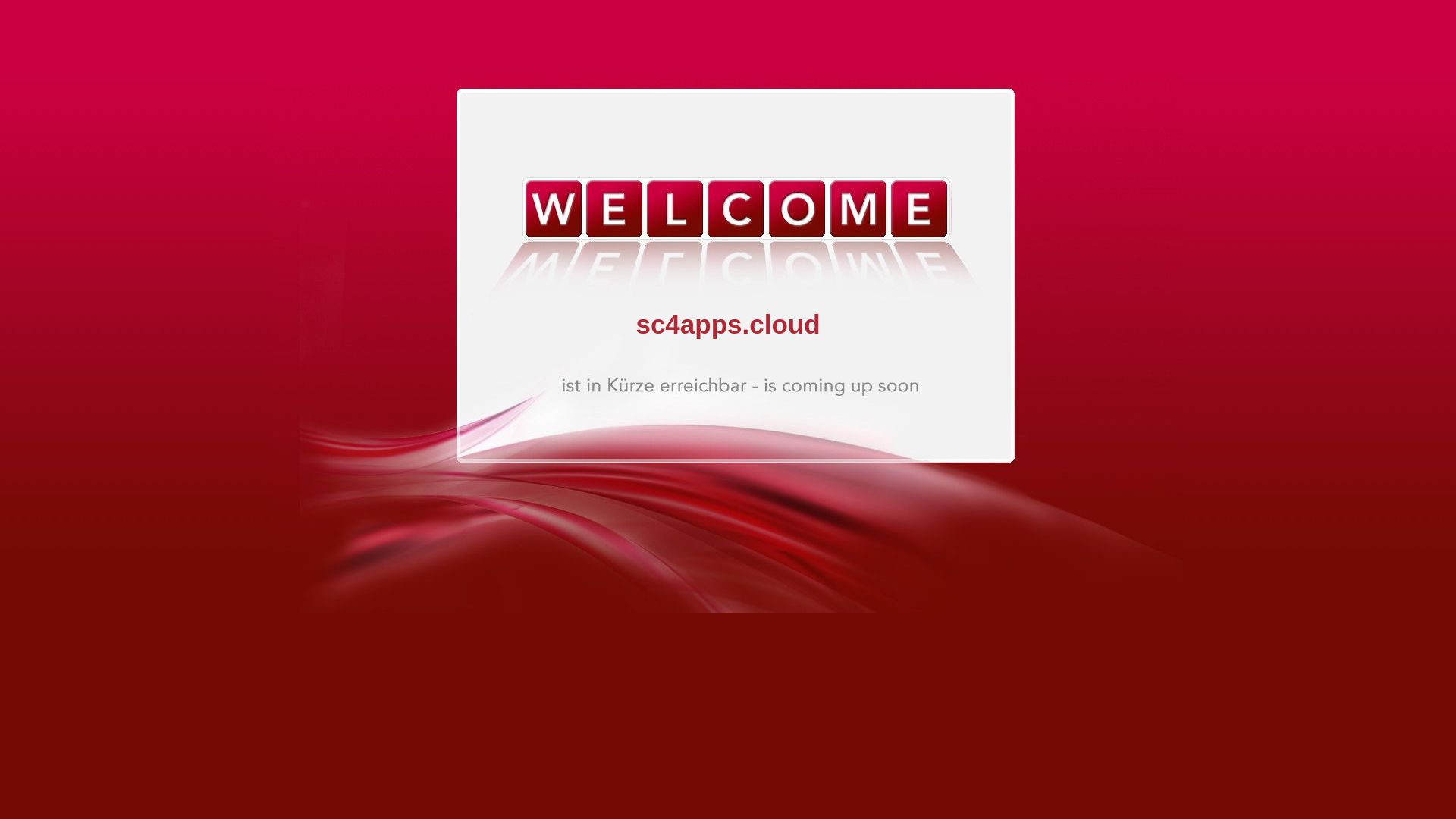 Stato del sito web sc4apps.cloud è   ONLINE