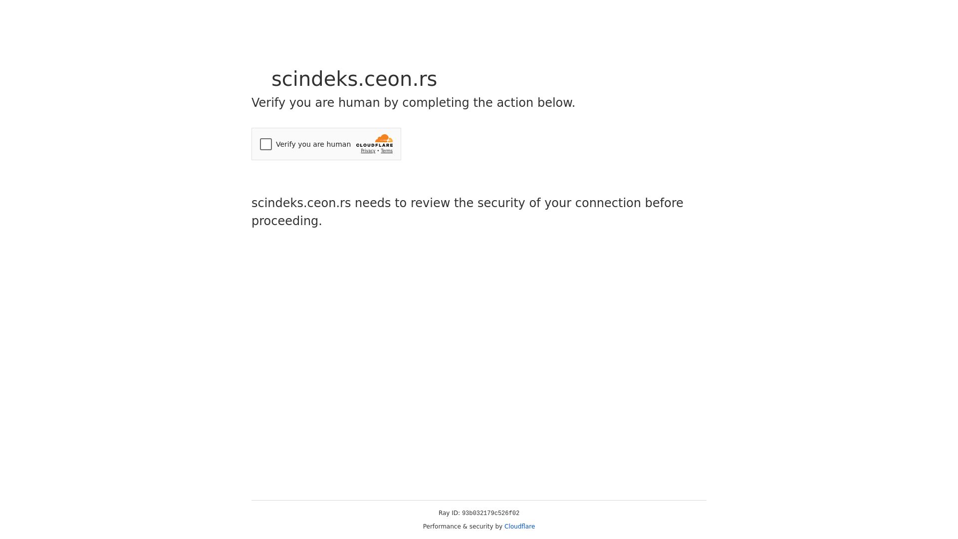 Stato del sito web scindeks.ceon.rs è   ONLINE