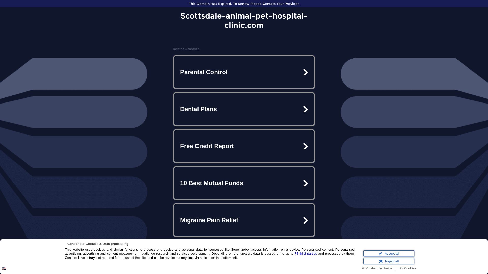 Stato del sito web scottsdale-animal-pet-hospital-clinic.com è   ONLINE
