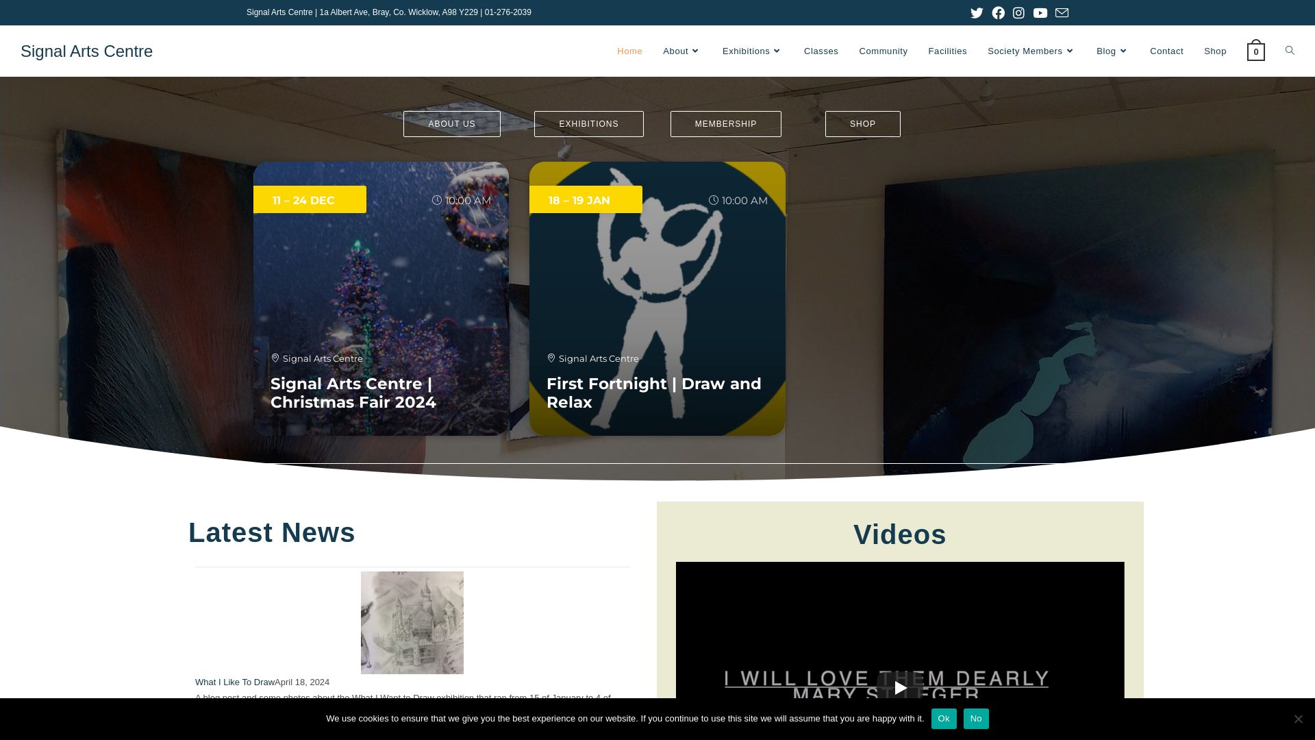 Stato del sito web signalartscentre.ie è   ONLINE