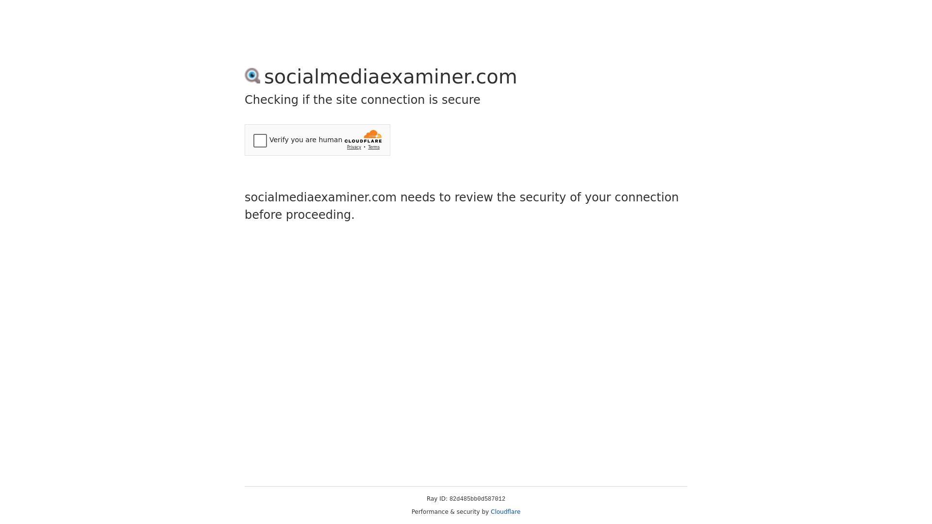 Stato del sito web socialmediaexaminer.com è   ONLINE