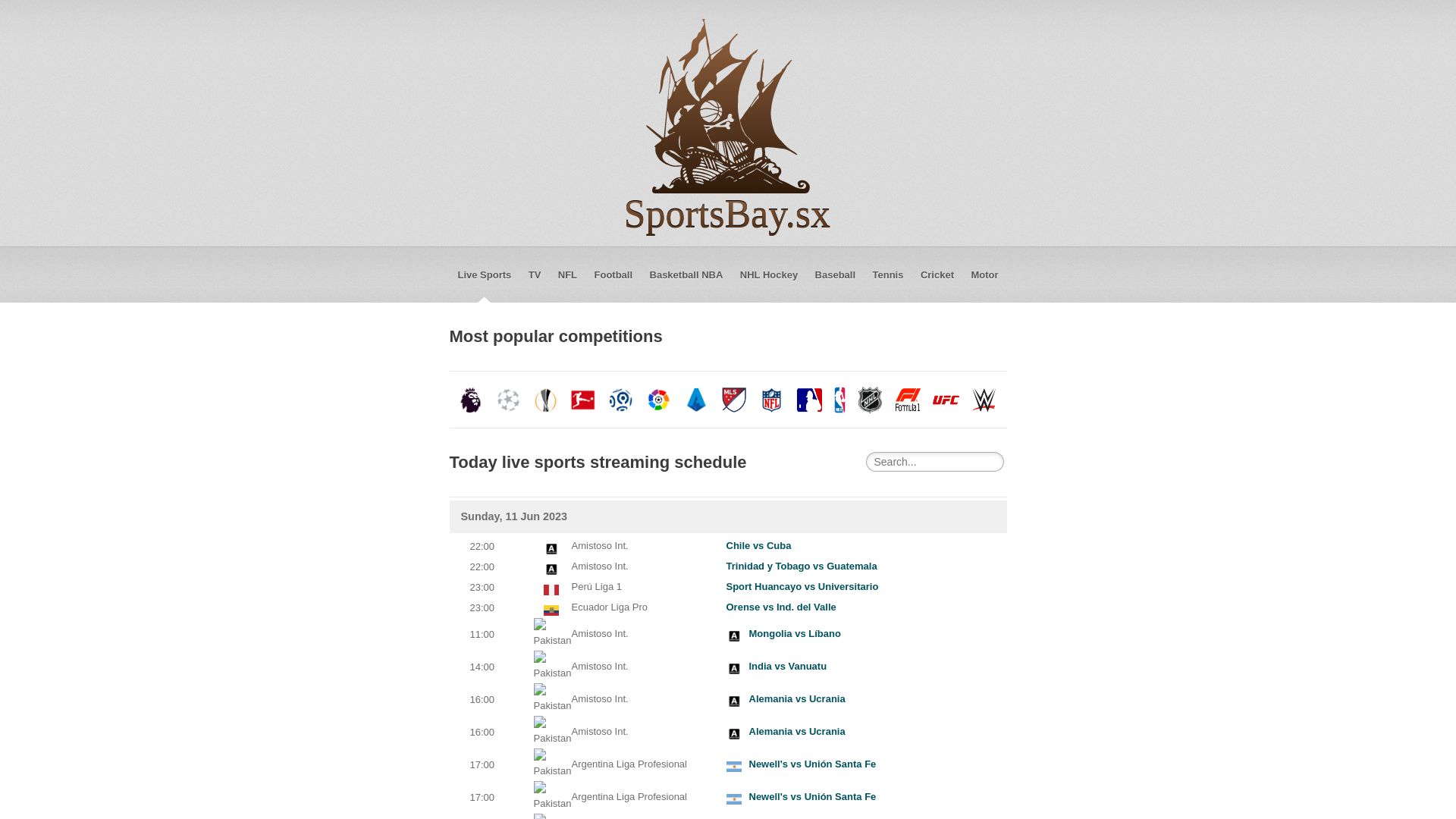 Stato del sito web sportsbay.sx è   ONLINE
