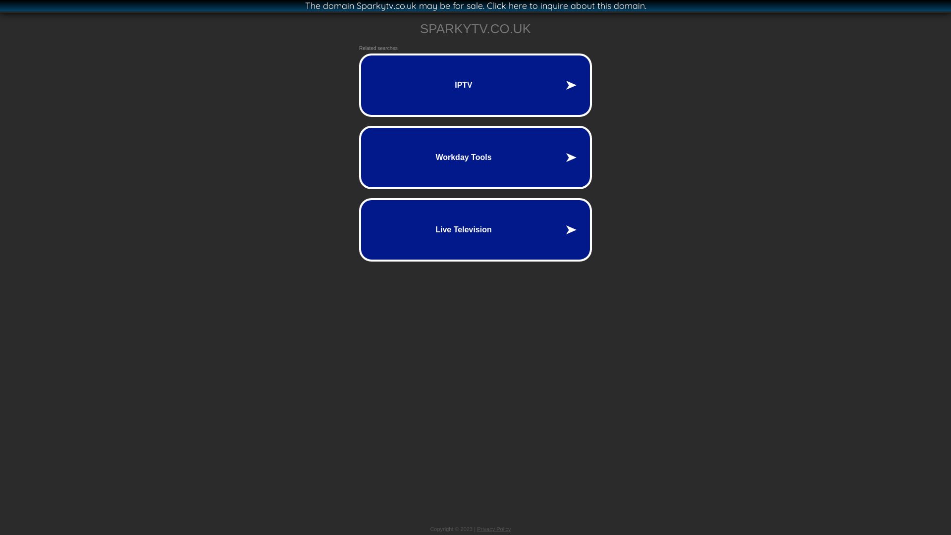 Stato del sito web stream.sparkytv.co.uk è   ONLINE