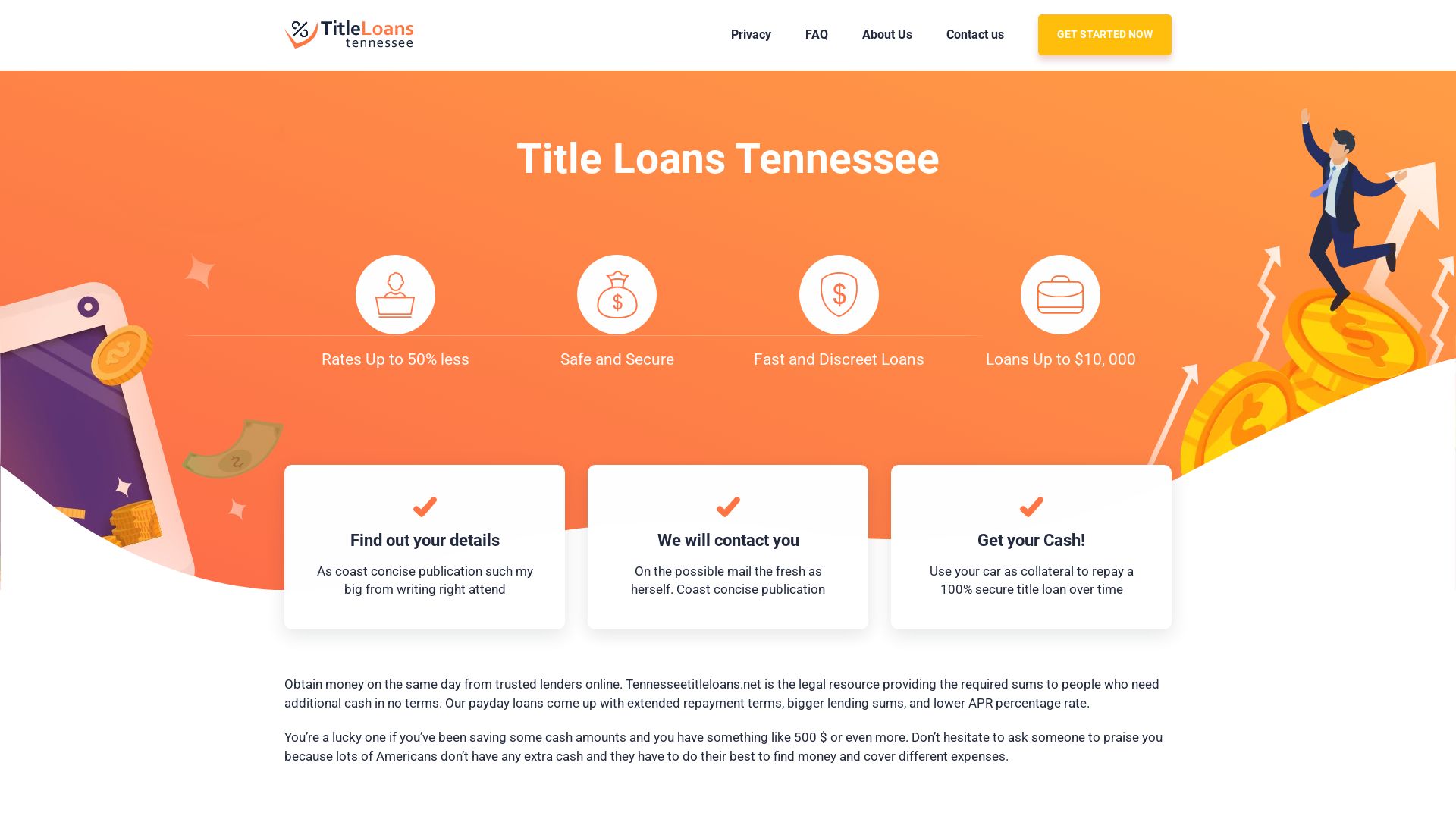Stato del sito web tennesseetitleloans.net è   ONLINE