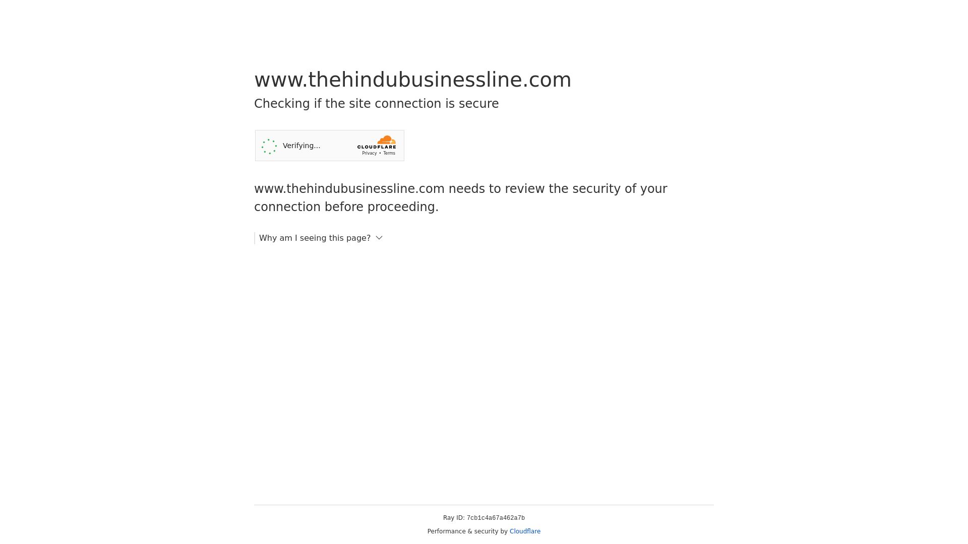 Stato del sito web thehindubusinessline.com è   ONLINE