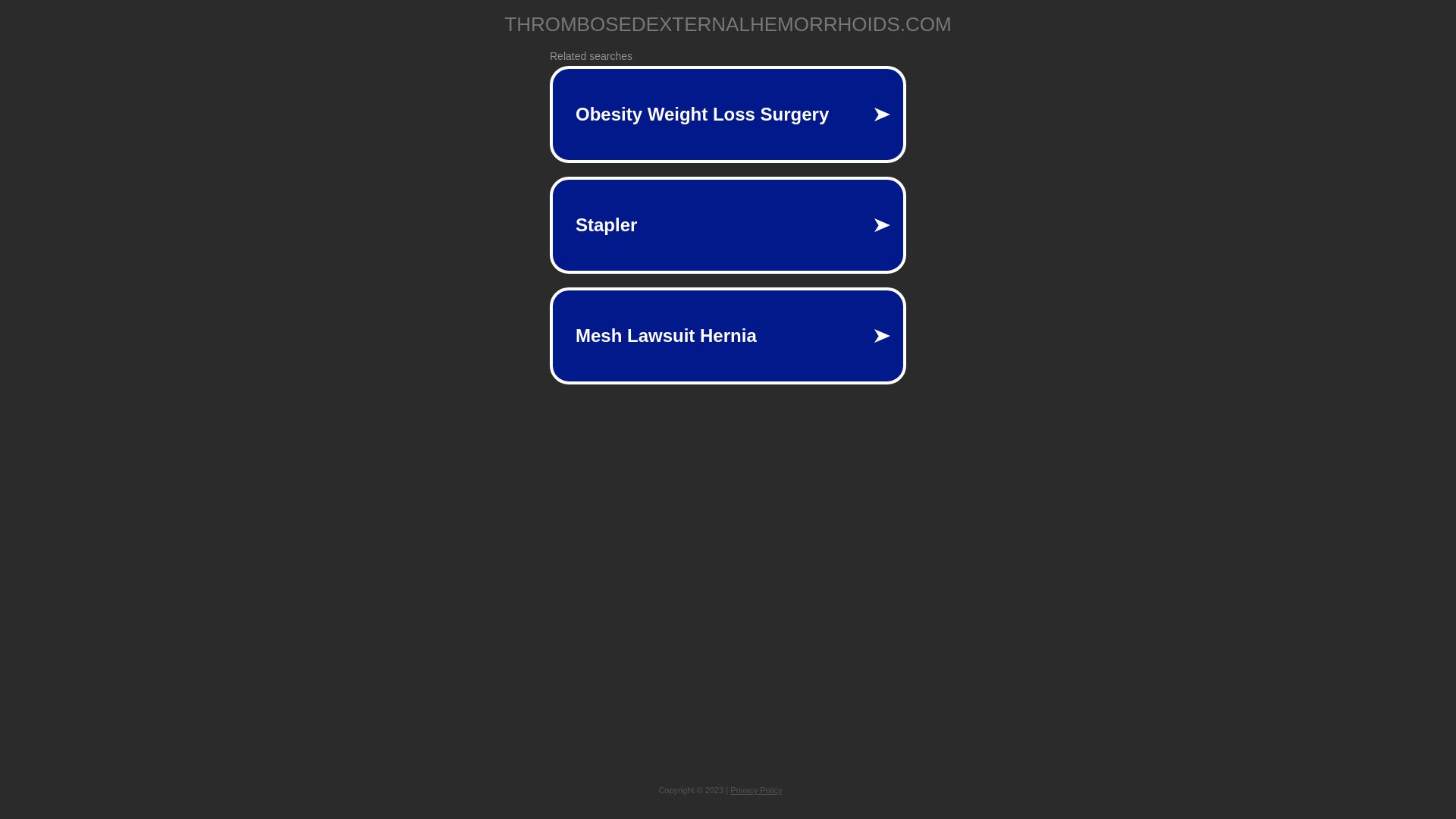 Stato del sito web thrombosedexternalhemorrhoids.com è   ONLINE