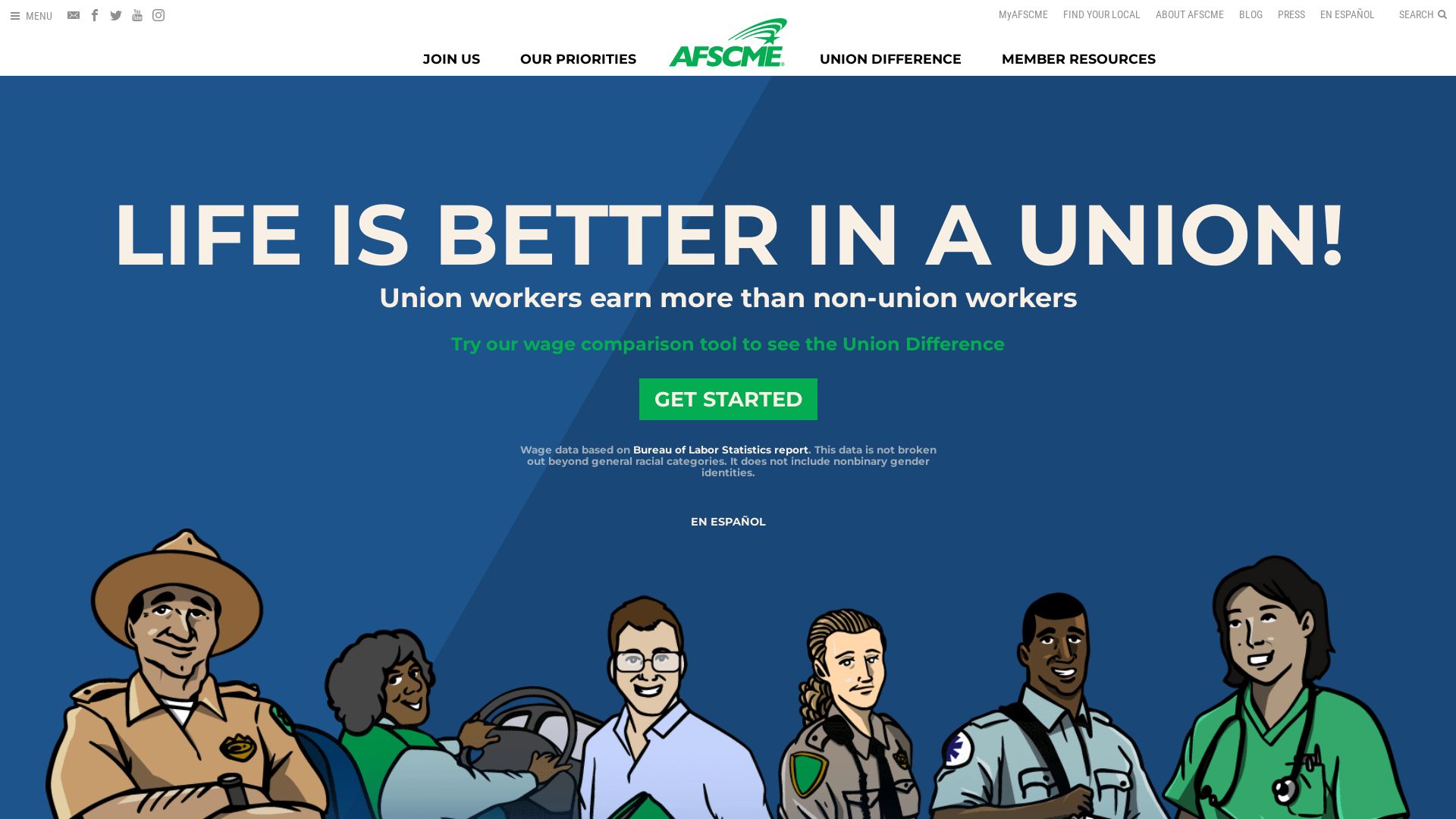 Stato del sito web union-wages.org è   ONLINE