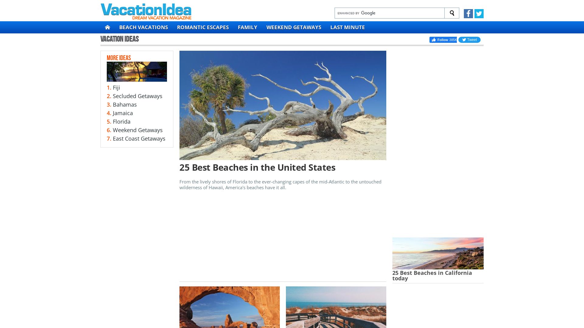 Stato del sito web vacationidea.com è   ONLINE