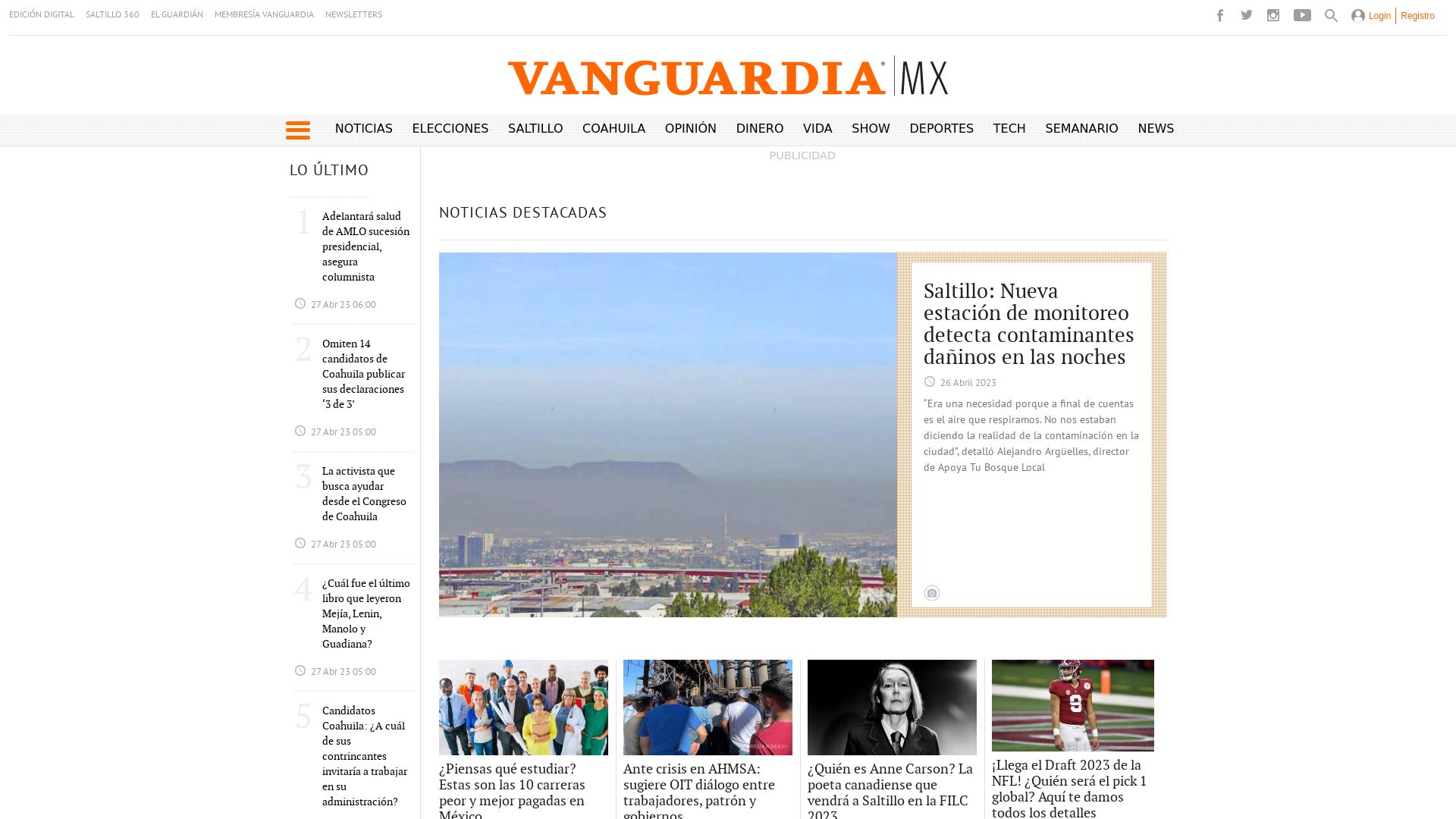 Stato del sito web vanguardia.com.mx è   ONLINE