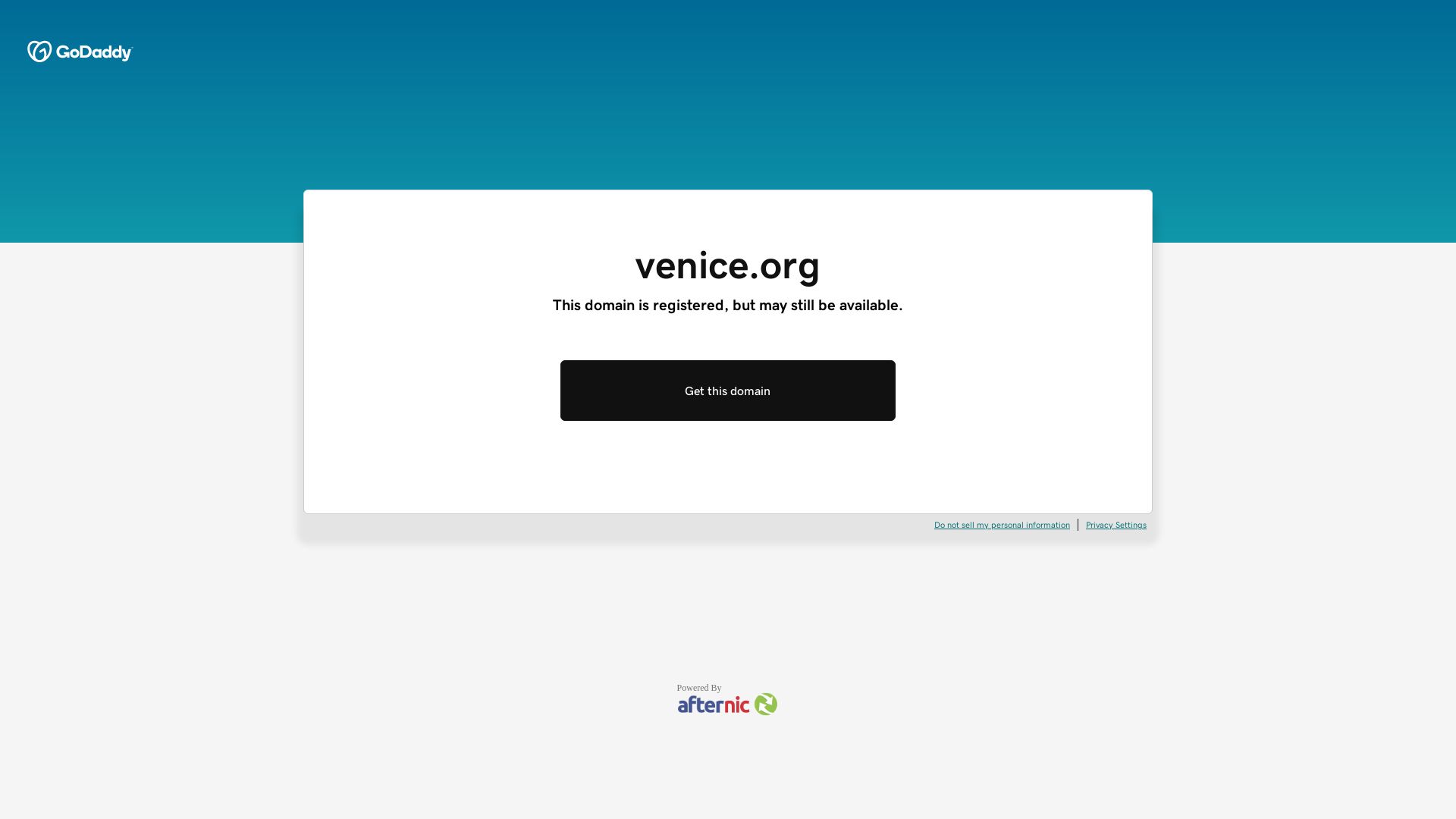Stato del sito web venice.org è   ONLINE