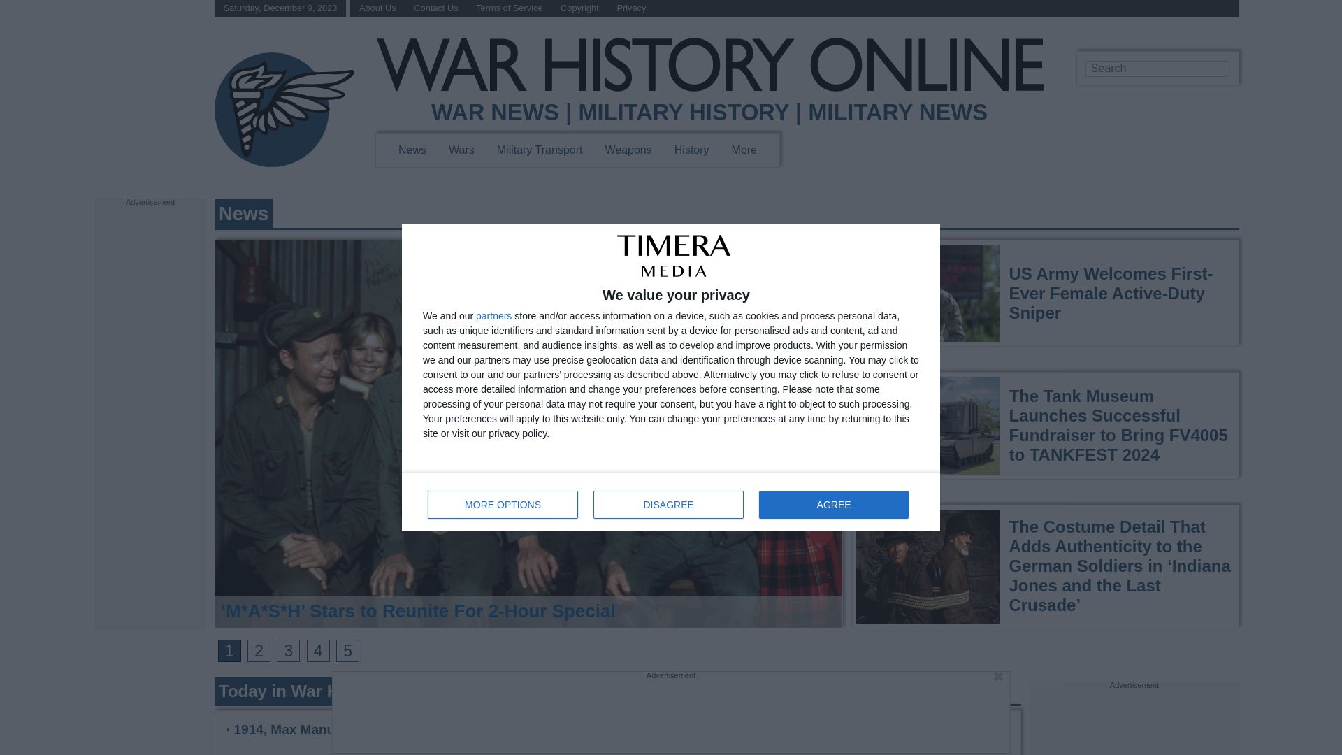 Stato del sito web warhistoryonline.com è   ONLINE