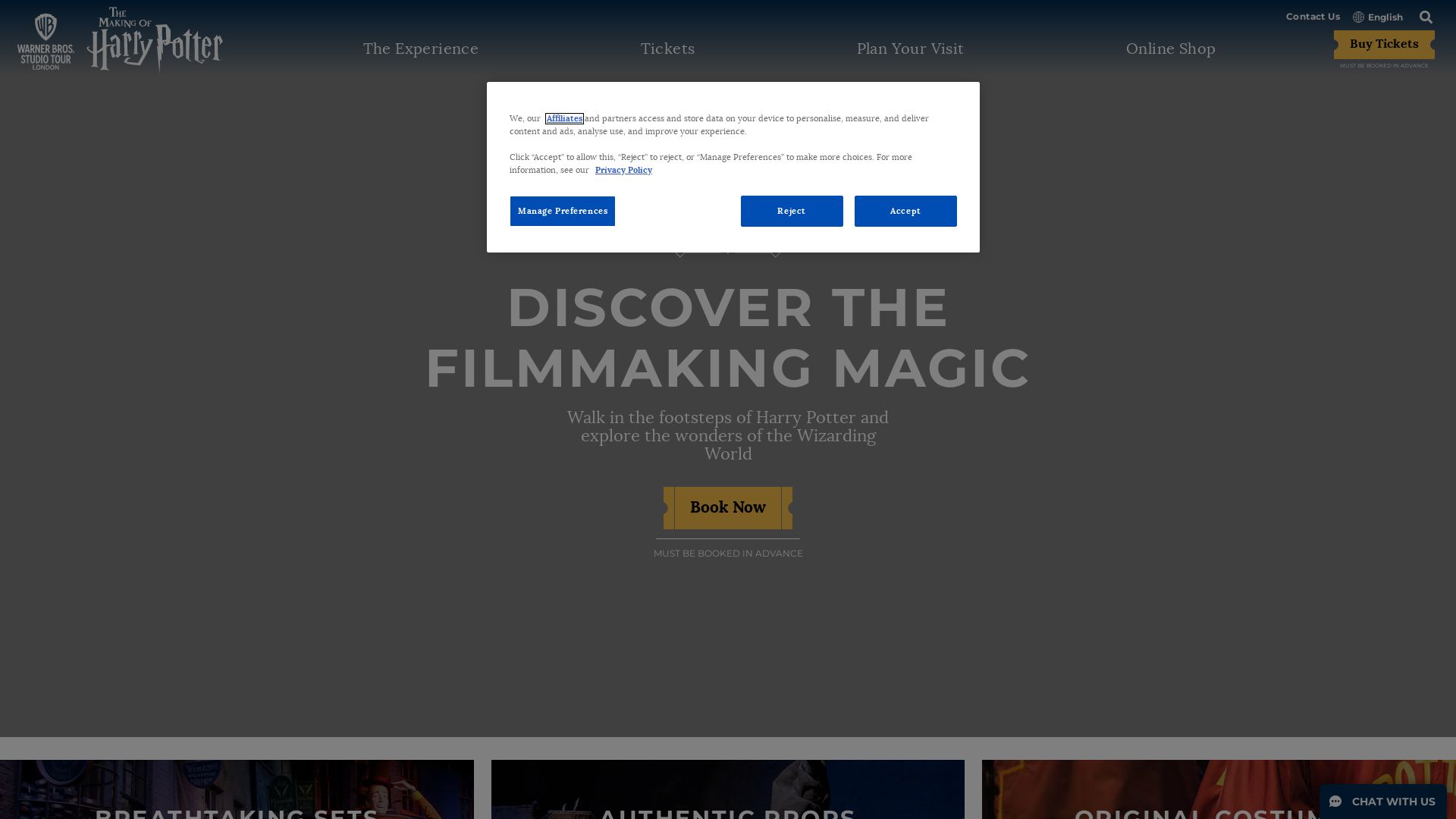 Stato del sito web wbstudiotour.co.uk è   ONLINE