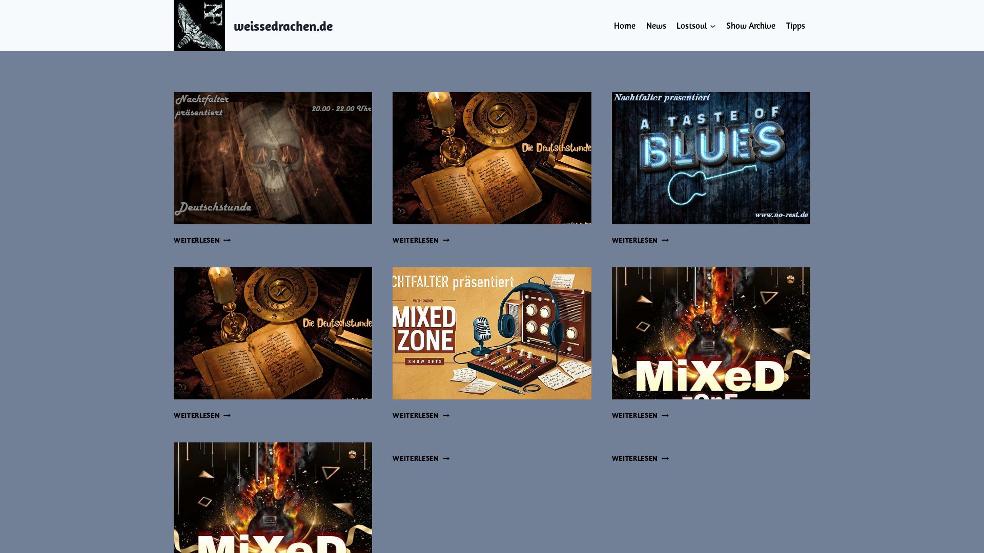 Stato del sito web weissedrachen.de è   ONLINE