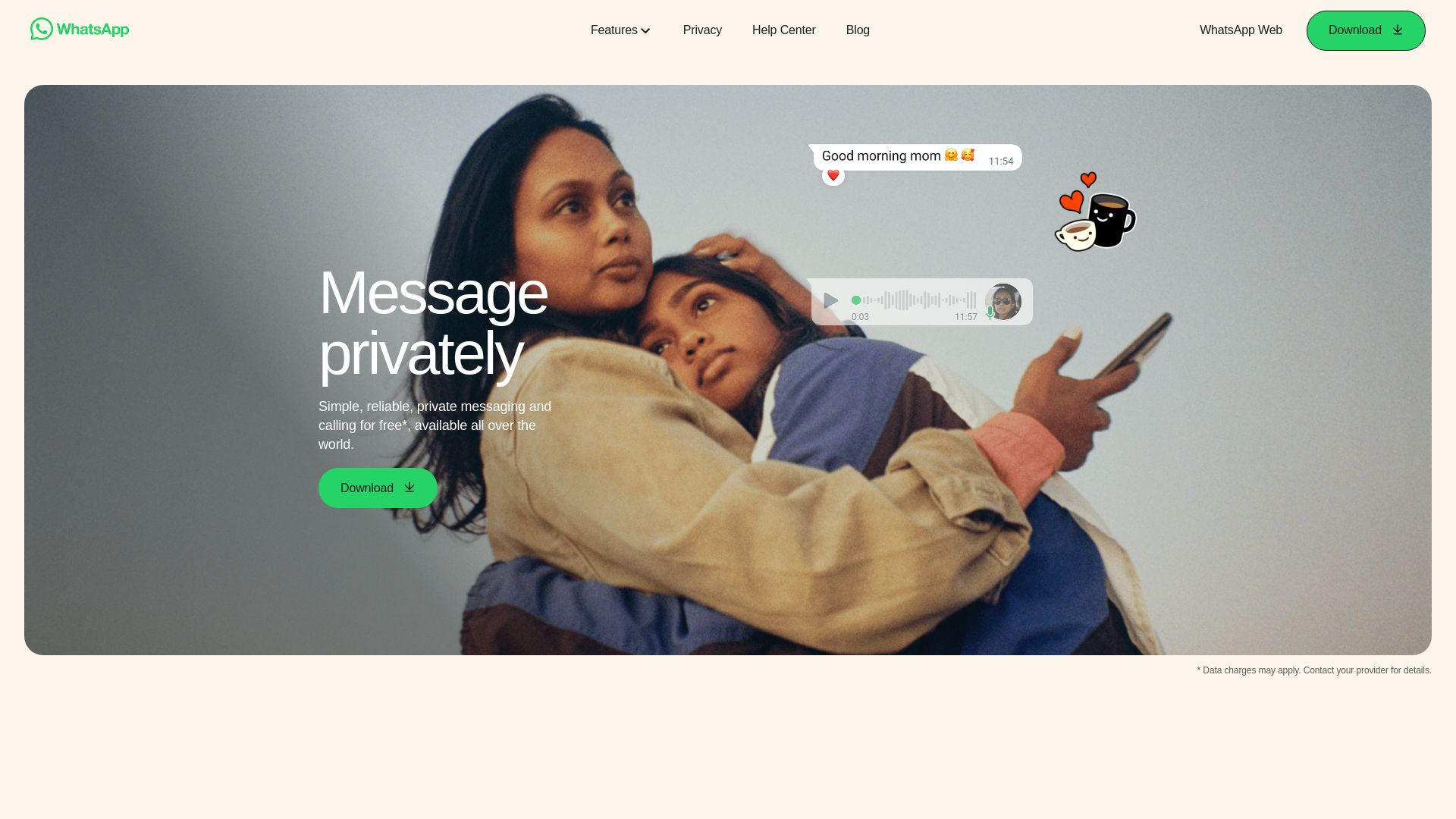 Stato del sito web whatsapp.net è   ONLINE