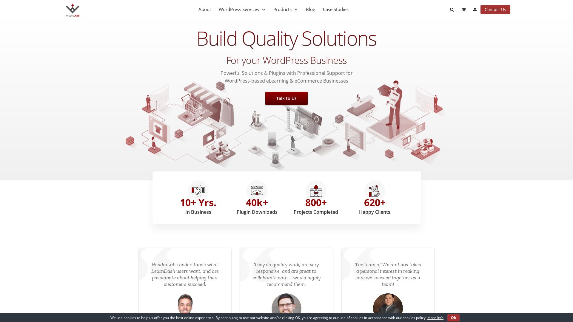 Stato del sito web wisdmlabs.com è   ONLINE