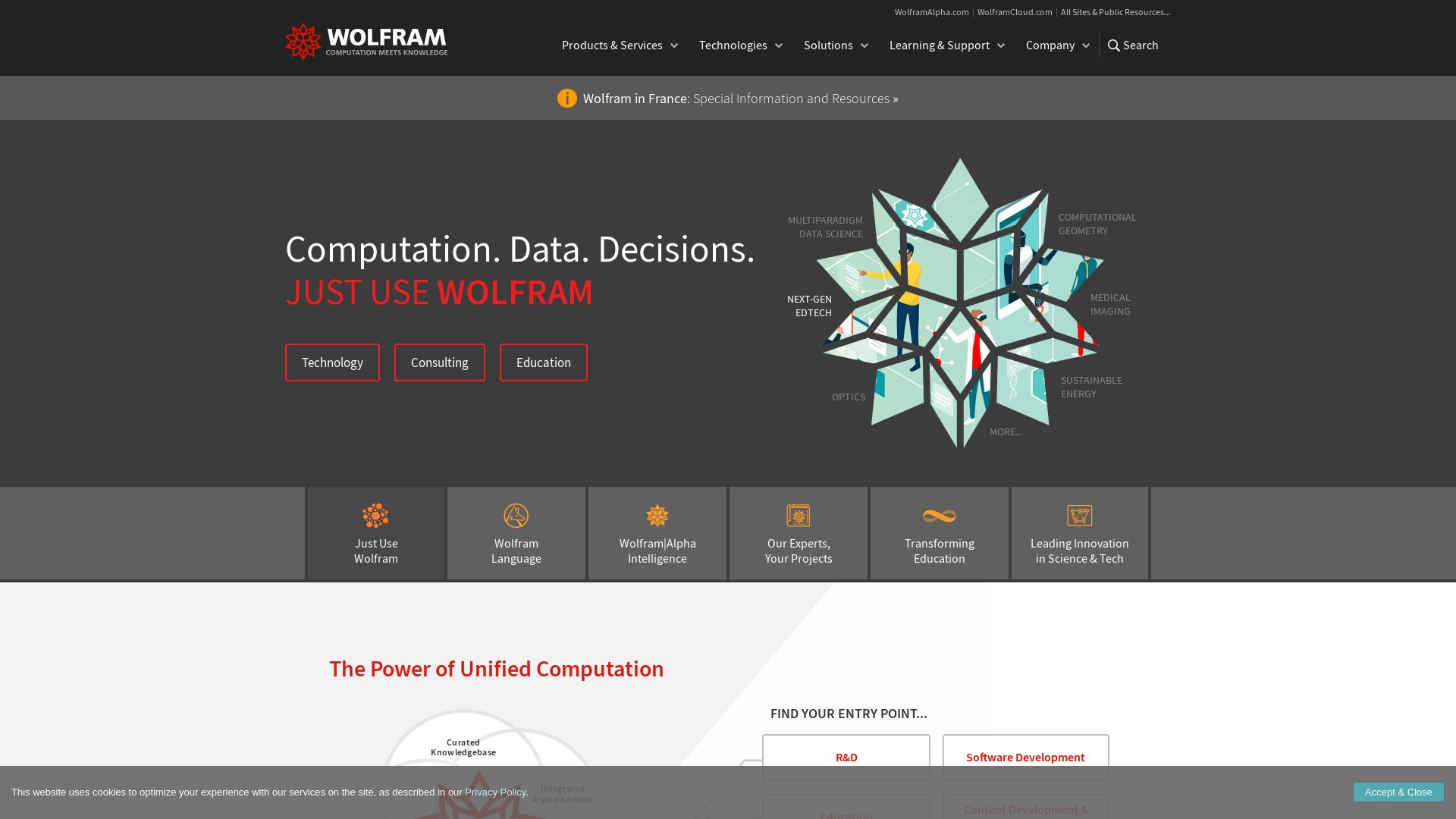 Stato del sito web wolfram.com è   ONLINE