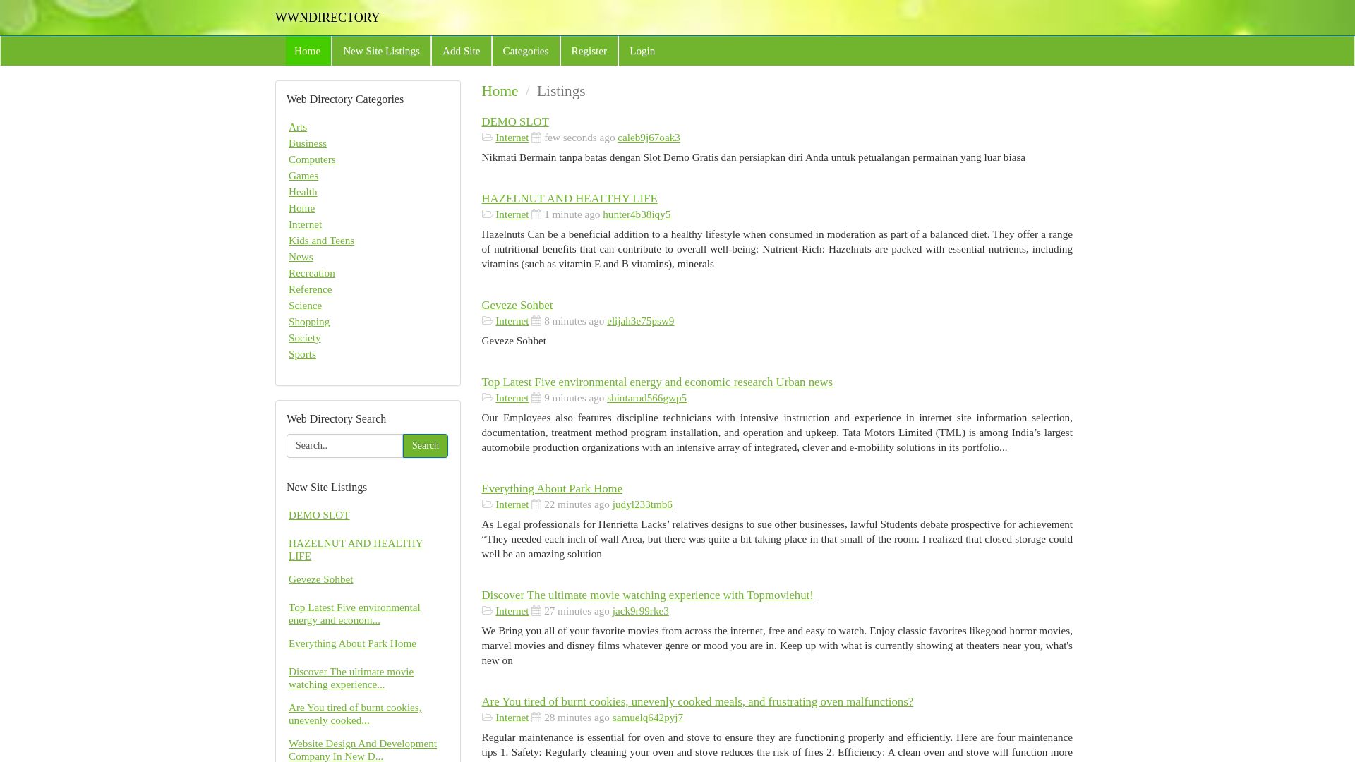 Stato del sito web wwndirectory.com è   ONLINE
