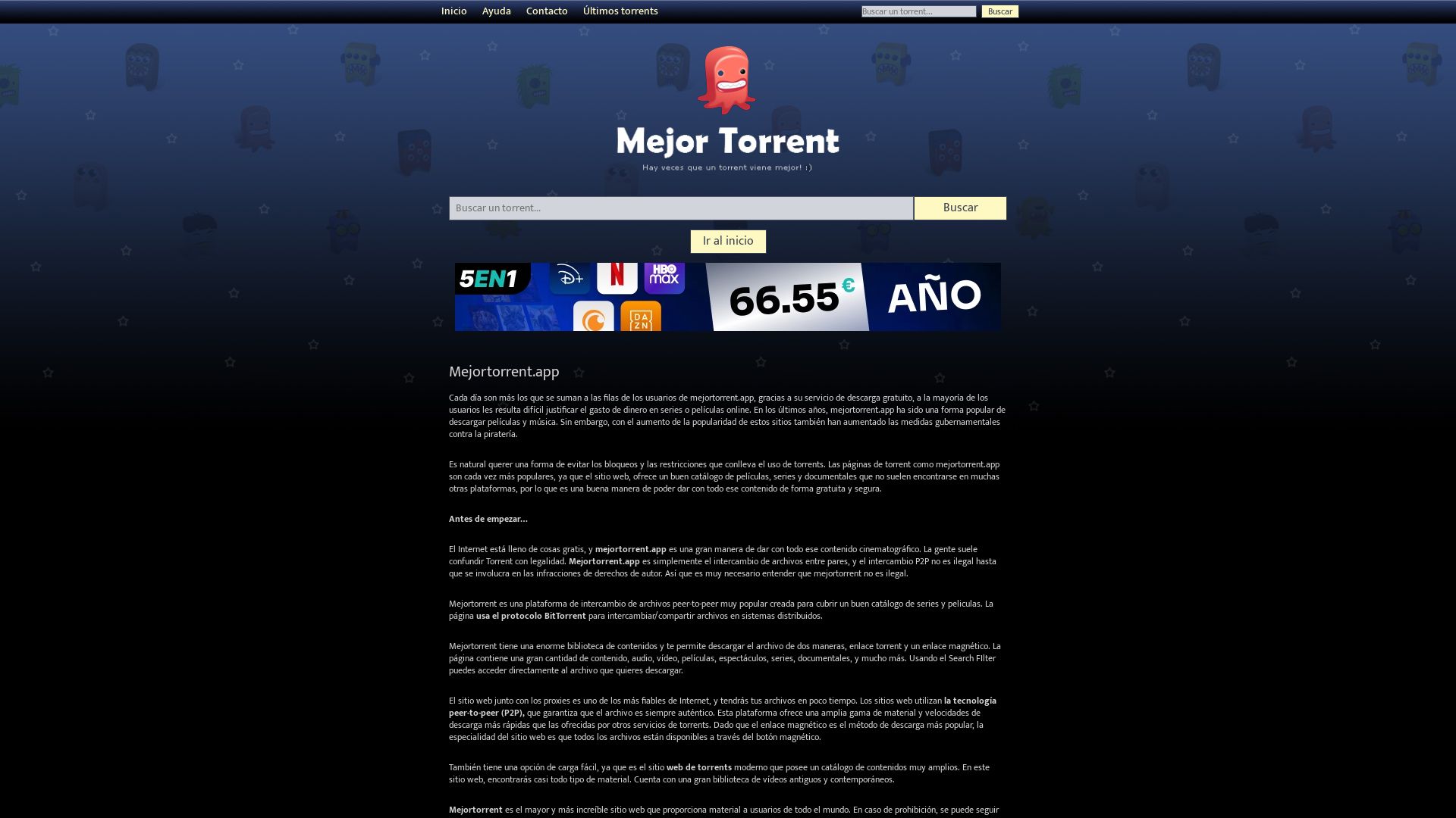 Stato del sito web www11.mejortorrent.rip è   ONLINE