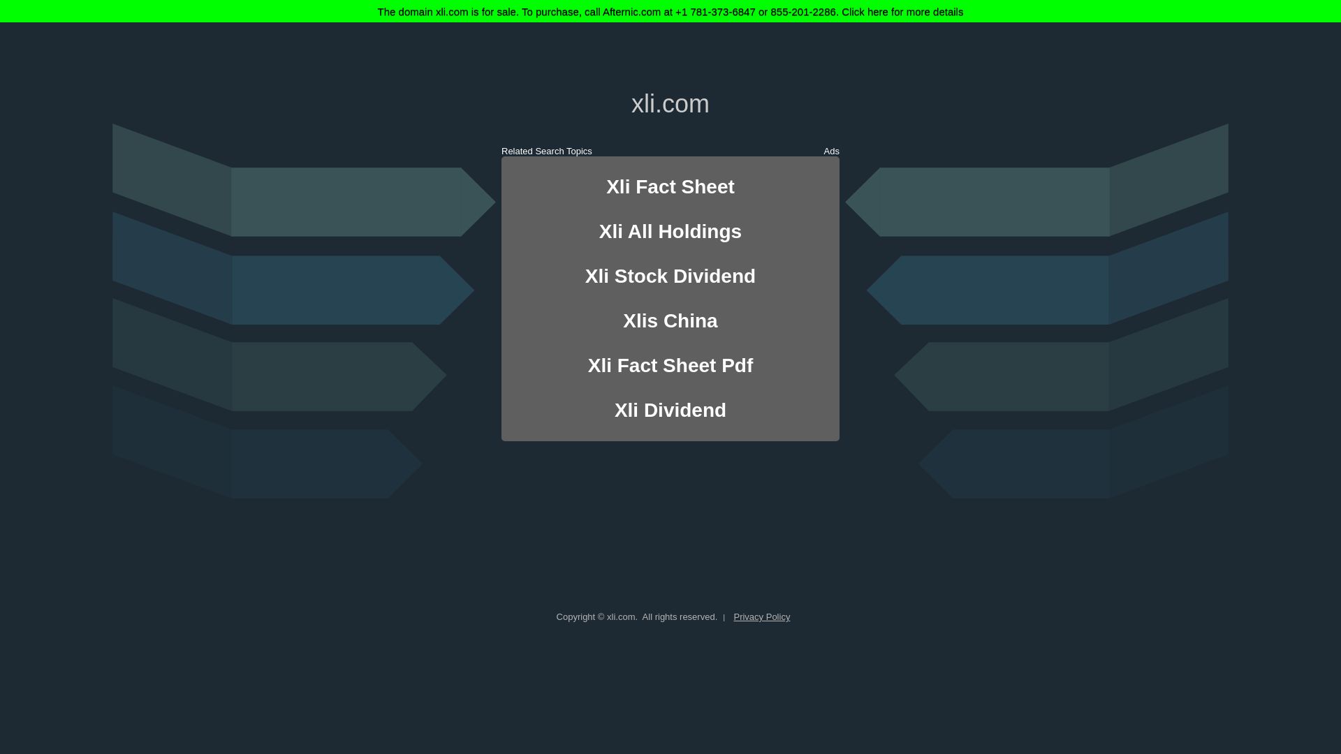 Stato del sito web xli.com è   ONLINE