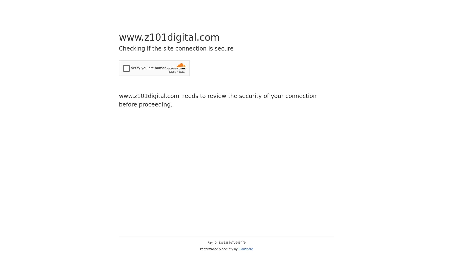 Stato del sito web z101digital.com è   ONLINE