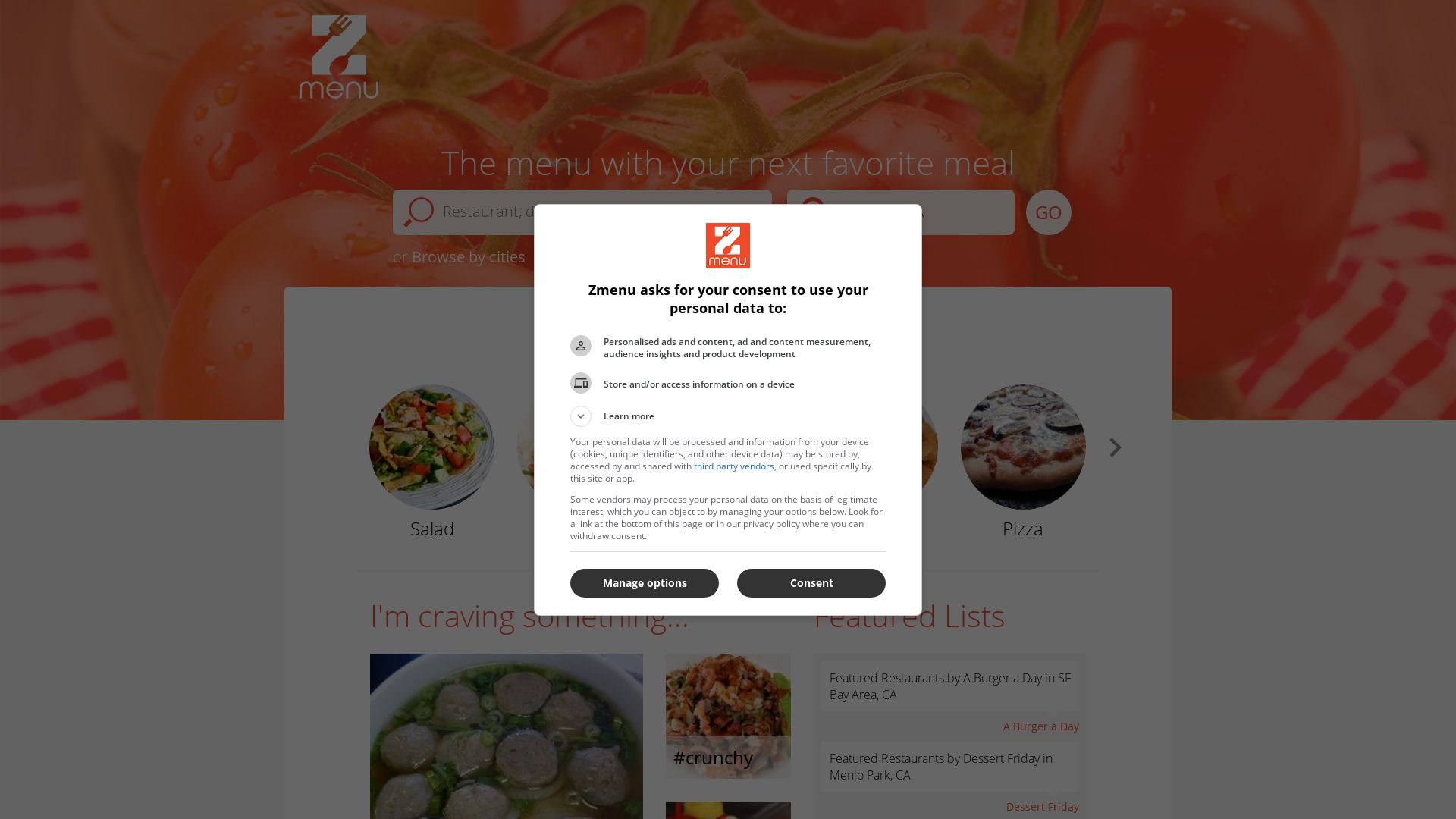 Stato del sito web zmenu.com è   ONLINE